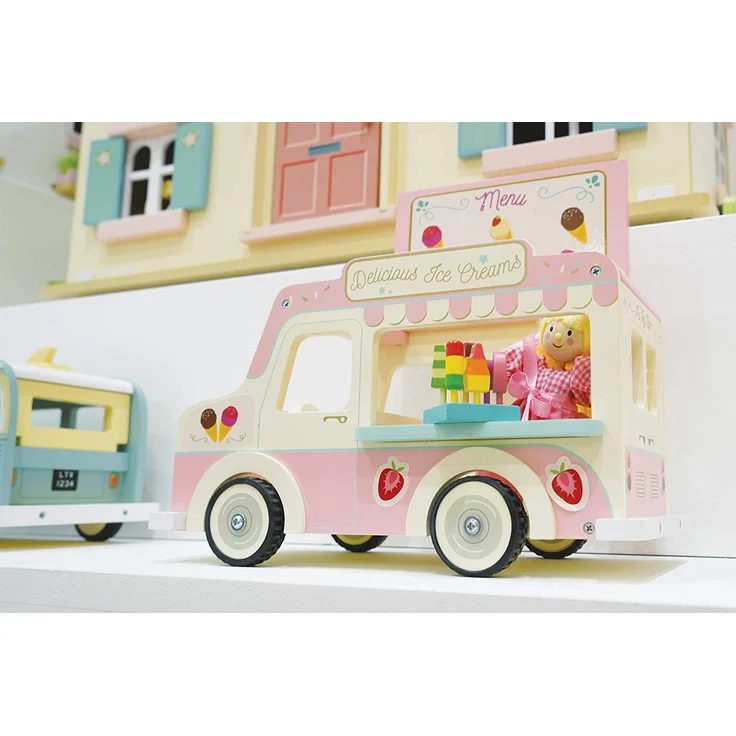 Le Toy Van ME083 Eiswagen Holzauto – Bild 10