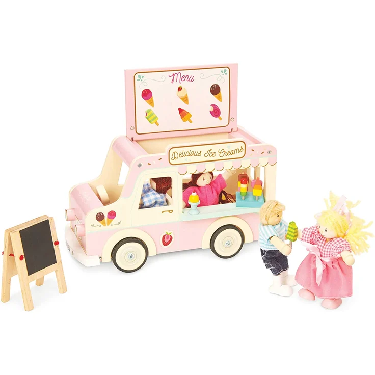 Le Toy Van ME083 Eiswagen Holzauto – Bild 9