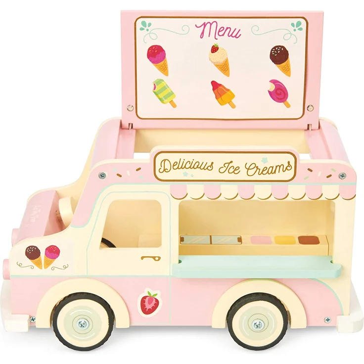 Le Toy Van ME083 Eiswagen Holzauto – Bild 4