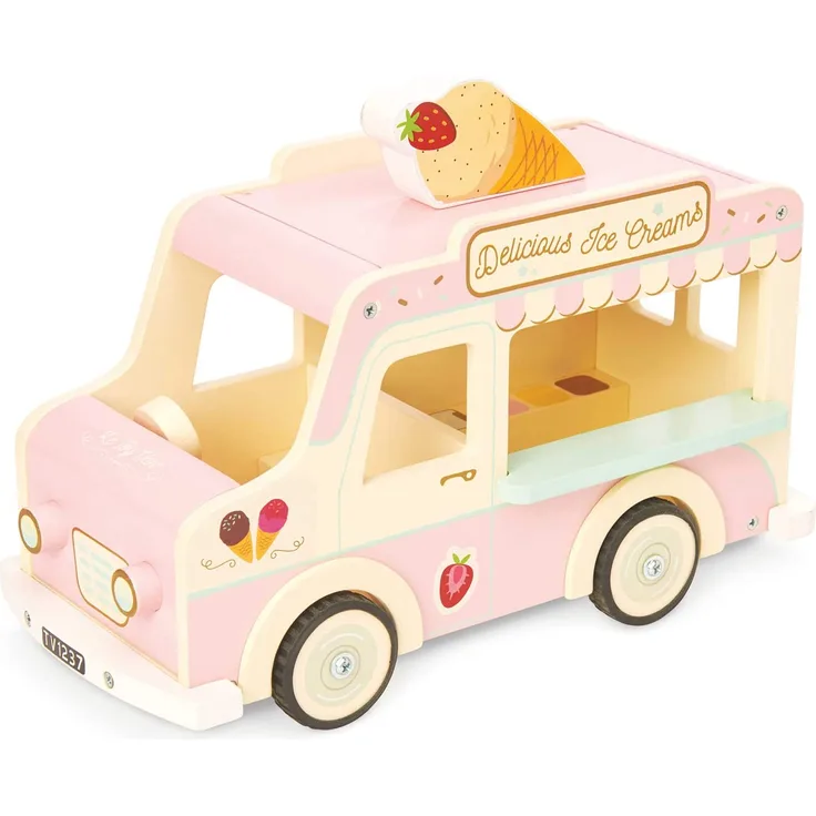 Le Toy Van ME083 Eiswagen Holzauto