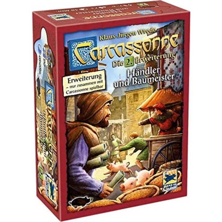Carcassonne 2. Ed. : Händler und Baumeister (Erw. 2) - Preisvergleich