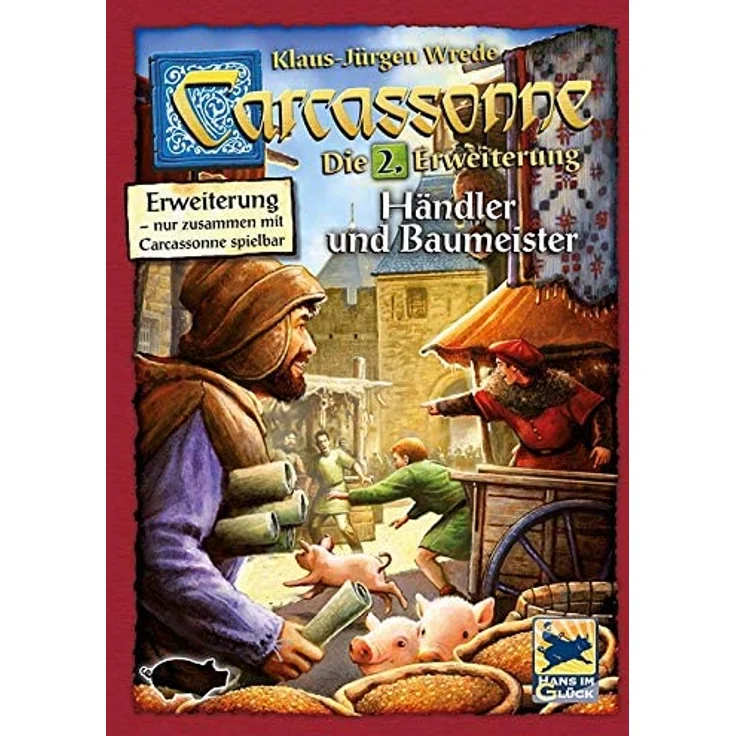 Carcassonne 2. Ed. : Händler und Baumeister (Erw. 2) - Preisvergleich – Bild 2