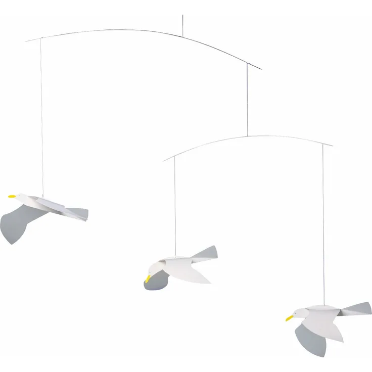 Flensted Mobiles Schwebende Möwen