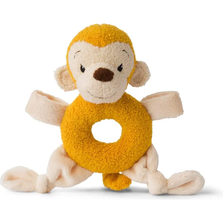 Greifring Mago, das Äffchen gelb 15cm