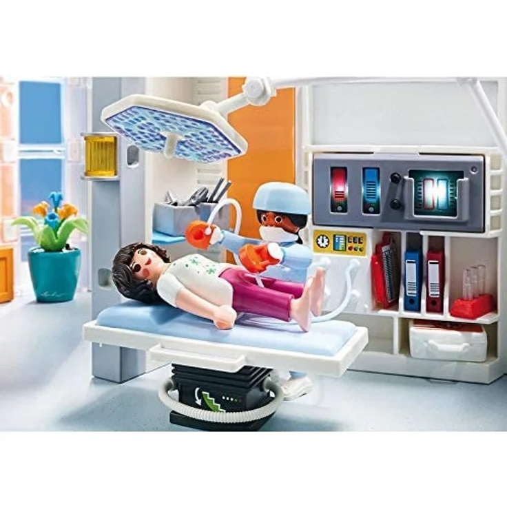 Playmobil 70191 'City Life' Krankenhaus mit Einrichtung, Mit Lichteffekten, Ab 4 Jahren – Bild 9