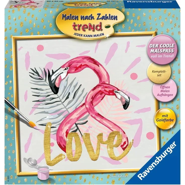 Ravensburger Malen nach Zahlen Trend Love