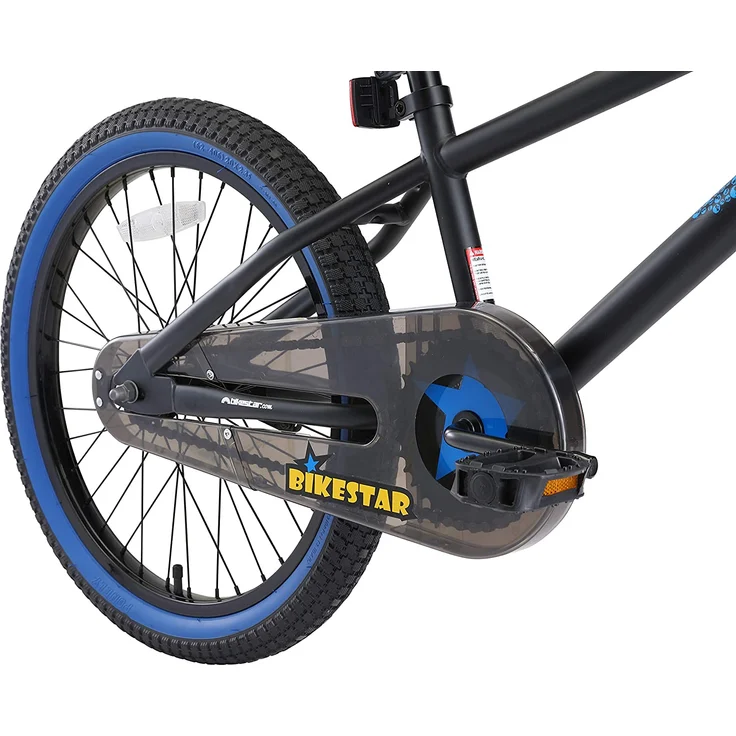 Bikestar BMX Kinderfahrrad 20 Zoll - Schwarz Blau – Bild 7