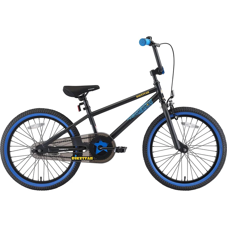 Bikestar BMX Kinderfahrrad 20 Zoll - Schwarz Blau – Bild 2