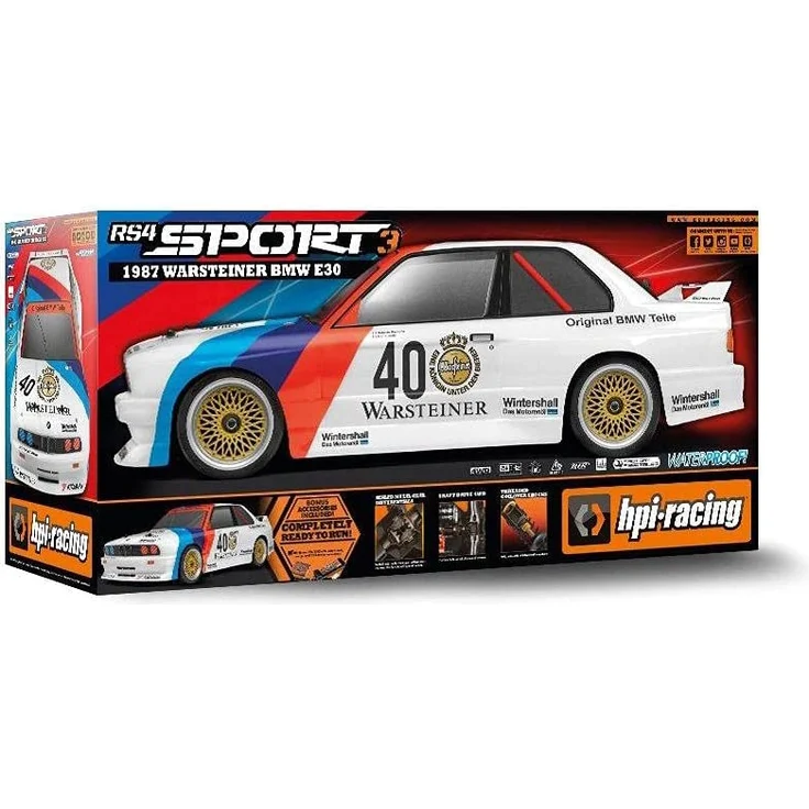 HPI 120103 RS4 SPORT 3 BMW M3 E30 Warsteiner – Bild 2