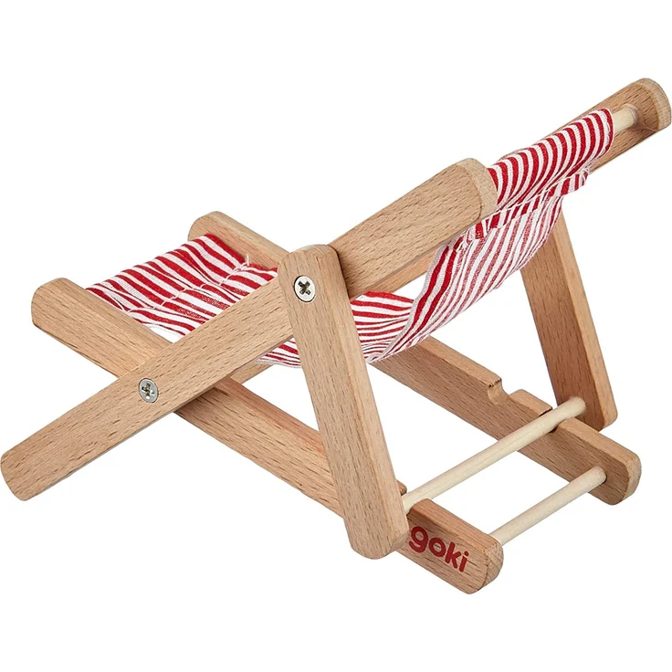 Mallorca - Puppenliegestuhl ohne Puppe - Maße: 10cm hoch, 8cm breit – Bild 2