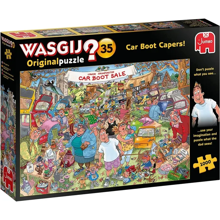 puzzle Wasgij Original 35 Car Boot Capers 1000 Teile