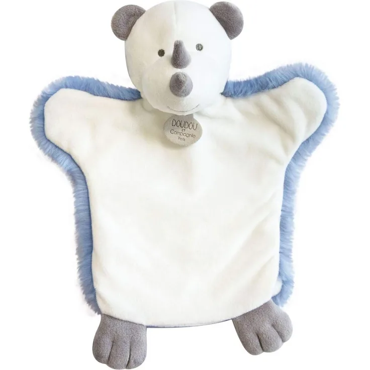 DOUDOU 23615 Handpuppe Rhino 25cm