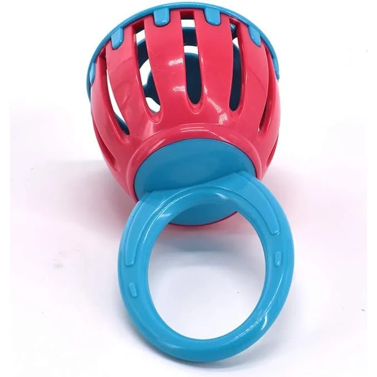 Voggenreiter Voggenreiter_0938-7 938 Musik für Kleine Baby Glöckchen Klangspielzeug Glöckchenspiel Greifling Instrument für Mädchen und Jungen (12 cm, unbedenklicher Kunststoff, 1 Stück), bunt – Bild 6