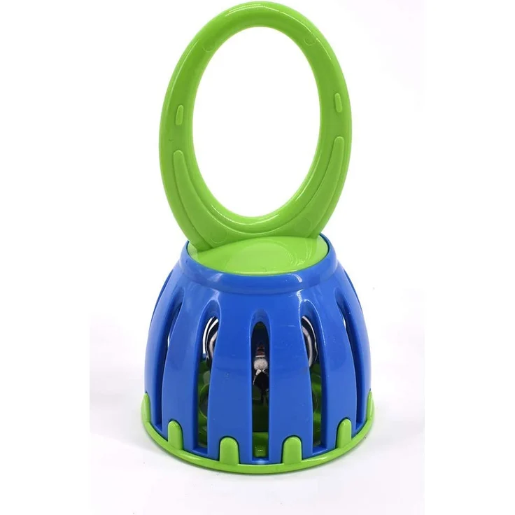 Voggenreiter Voggenreiter_0938-7 938 Musik für Kleine Baby Glöckchen Klangspielzeug Glöckchenspiel Greifling Instrument für Mädchen und Jungen (12 cm, unbedenklicher Kunststoff, 1 Stück), bunt – Bild 4