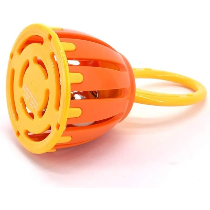 Voggenreiter Voggenreiter_0938-7 938 Musik für Kleine Baby Glöckchen Klangspielzeug Glöckchenspiel Greifling Instrument für Mädchen und Jungen (12 cm, unbedenklicher Kunststoff, 1 Stück), bunt – Bild 5