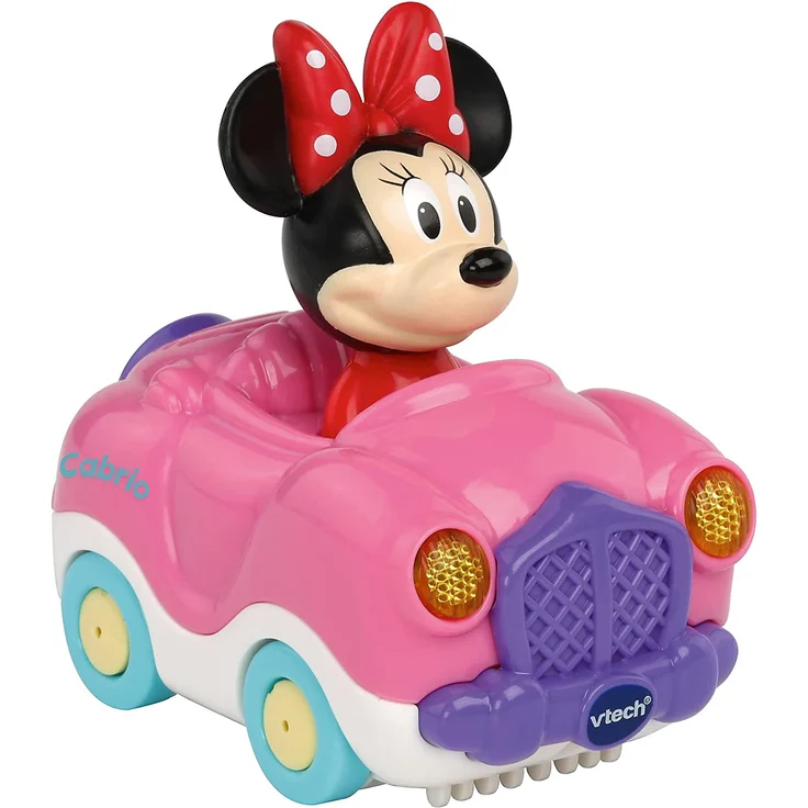 Vtech 80-511104 TUT Baby Minnies Cabrio Flitzer Fahrzeuge Babyauto, bunt – Bild 1