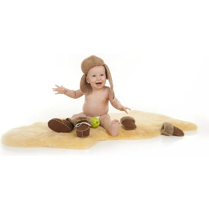 Kaiser Baby-Lammfell Größe 80 plus, geschoren – Bild 4