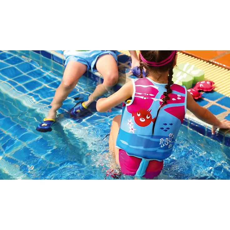 Beco 'Sealife' Schwimmweste blau/grün - Größe M für Kinder von 3-6 Jahren und 18-30 kg – Bild 2