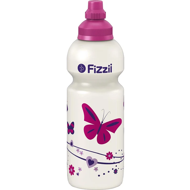 Fizzii Trinkflasche Schmetterling 600ml. auslaufsicher – Bild 1