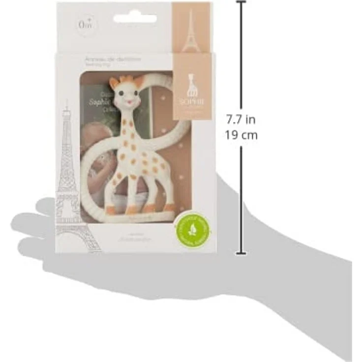 Sophie la girafe Beißring WEICH, 1 x 9 x 12 cm Vulli 010318 – Bild 6