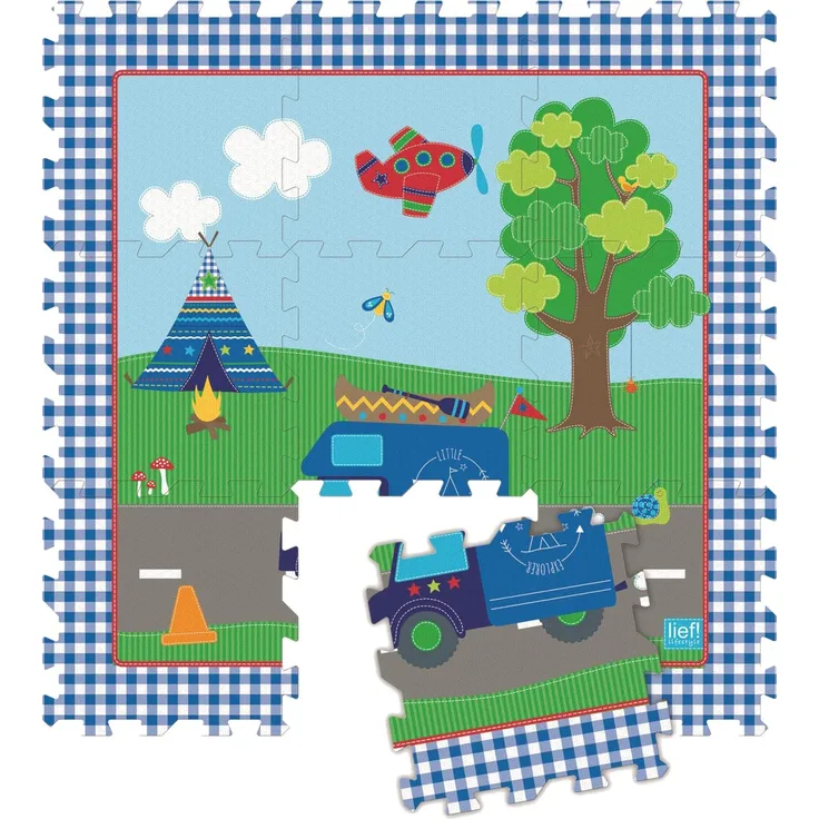 Jumbo 18453 - LIEF! Bodenpuzzle aus Schaumstoff-Jungen