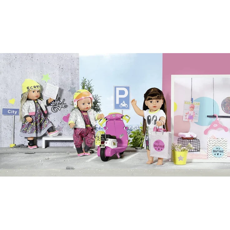 Zapf Creation - BABY born City Scooterhelm 43 cm - Preisvergleich – Bild 13