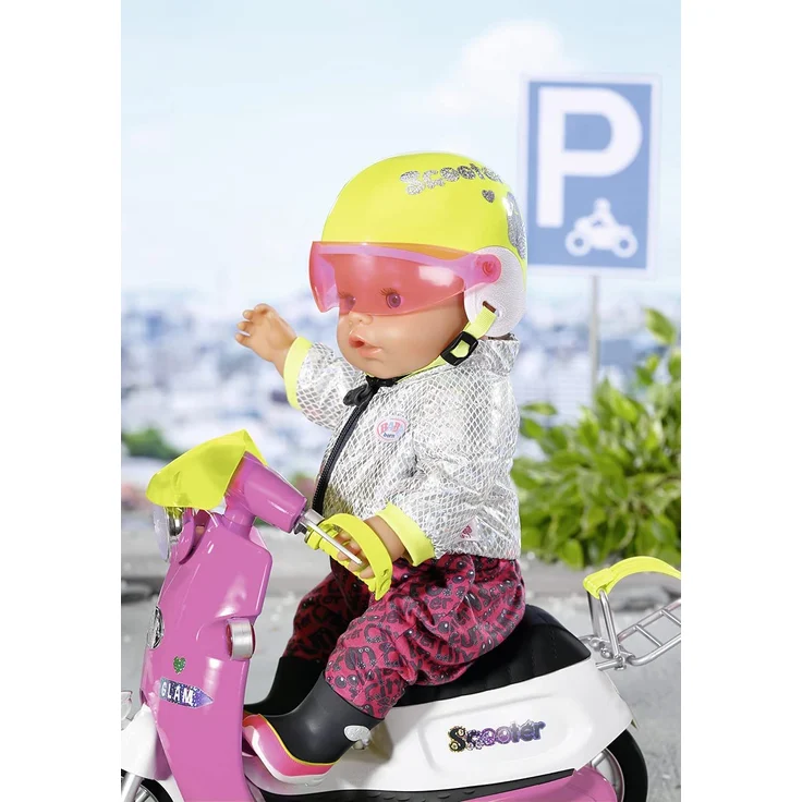 Zapf Creation - BABY born City Scooterhelm 43 cm - Preisvergleich – Bild 5