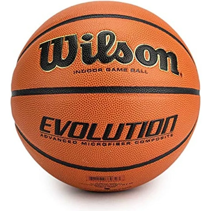 WILSON Unisex-Adult Evolution BSKT EMEA Basketball, Braun, 6 – Bild 1