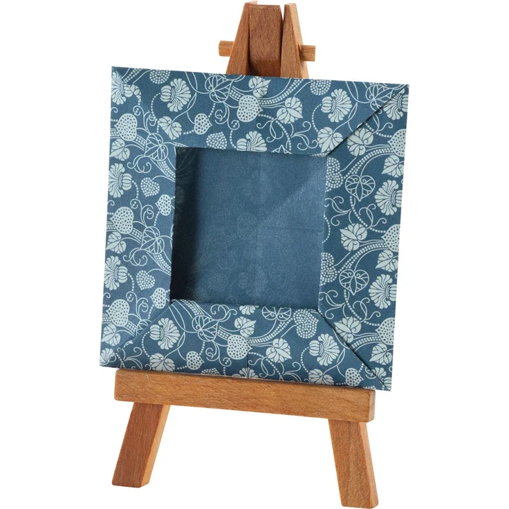 folia 496/1515 - Faltblätter Nostalgia, 15 x 15 cm, 80 g/qm, 50 Blatt sortiert in 10 Motiven - ideal für wunderschöne Faltfiguren und -formen – Bild 3