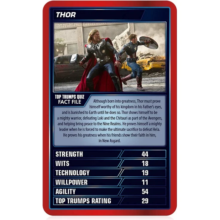 Marvel Cinematic Universe Top Trumps Specials Kartenspiel – Bild 3