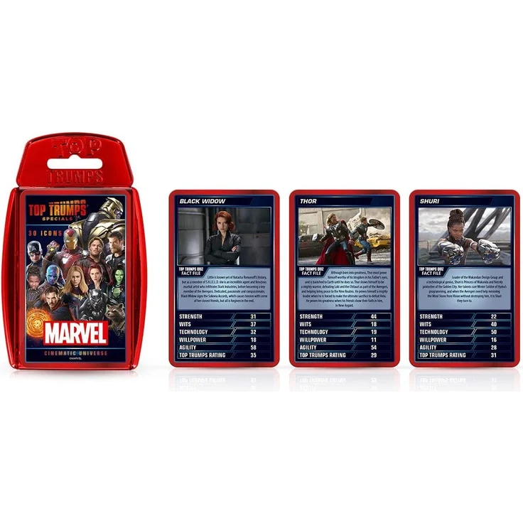 Marvel Cinematic Universe Top Trumps Specials Kartenspiel – Bild 5