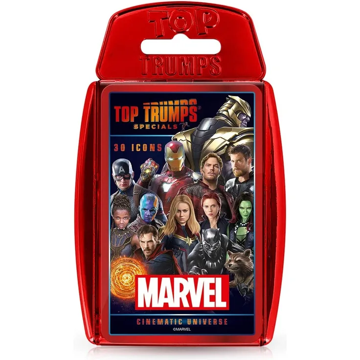 Marvel Cinematic Universe Top Trumps Specials Kartenspiel