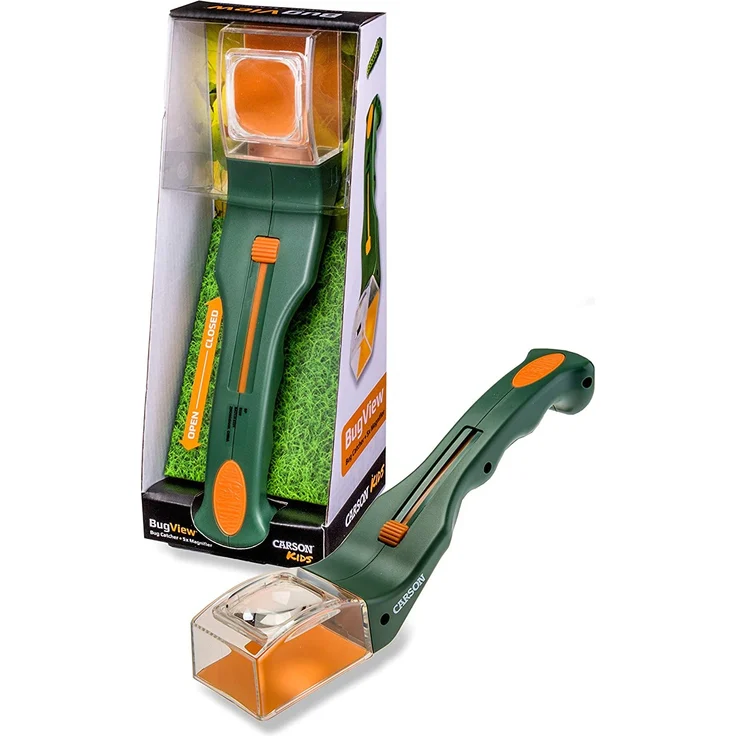 Carson HU-10 BugView Lebend Insektenfänger, Forscherlupe, ideal für Kinder, Haushalt, Camping, Natur, Outdoor – Bild 6