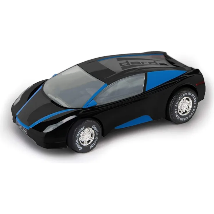 Darda 50369 Auto DCR 1 Fahrzeug, schwarz/blau