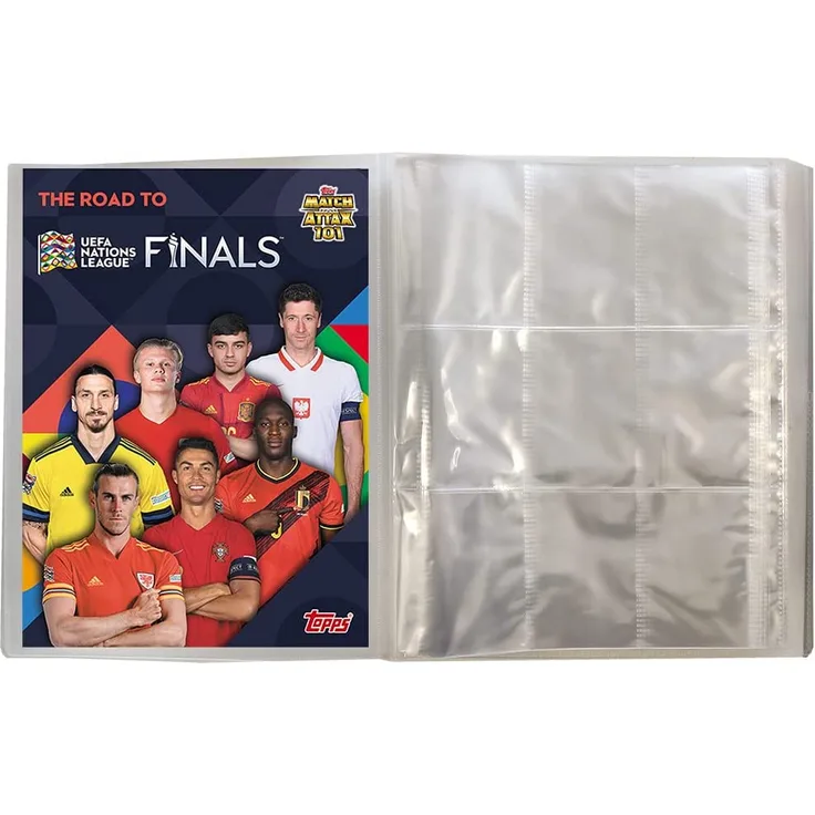 Road to 2022 UEFA Nations League Trading Cards - 1 Leere Sammelmappe