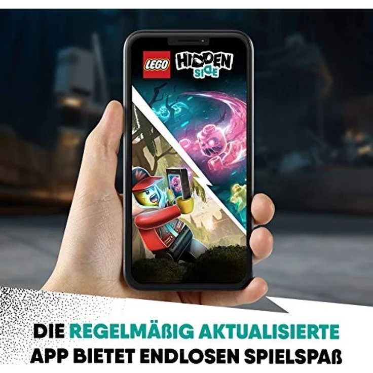 LEGO 70418 Hidden Side J.B.’s Geisterlabor Kinderspielzeug, Augmented Reality Funktionen – Bild 4