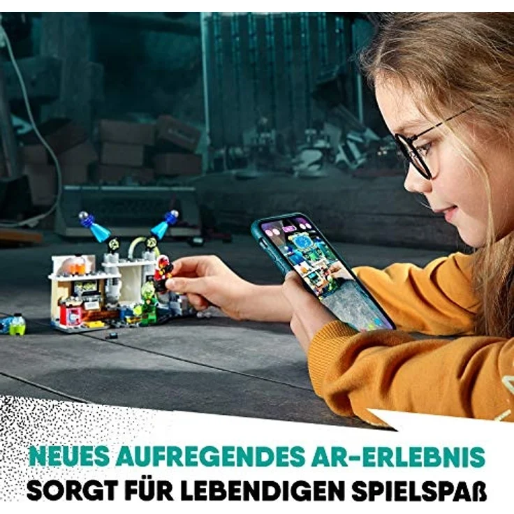 LEGO 70418 Hidden Side J.B.’s Geisterlabor Kinderspielzeug, Augmented Reality Funktionen – Bild 2