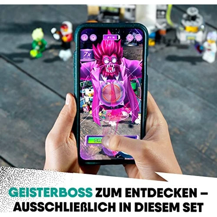 LEGO 70418 Hidden Side J.B.’s Geisterlabor Kinderspielzeug, Augmented Reality Funktionen – Bild 3