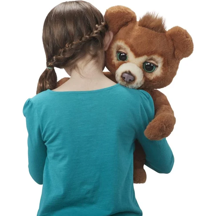 Hasbro FurReal Friends 'Cubby', Knuddelbär, interaktives Plüschtier, ab 4 Jahren, braun – Bild 21