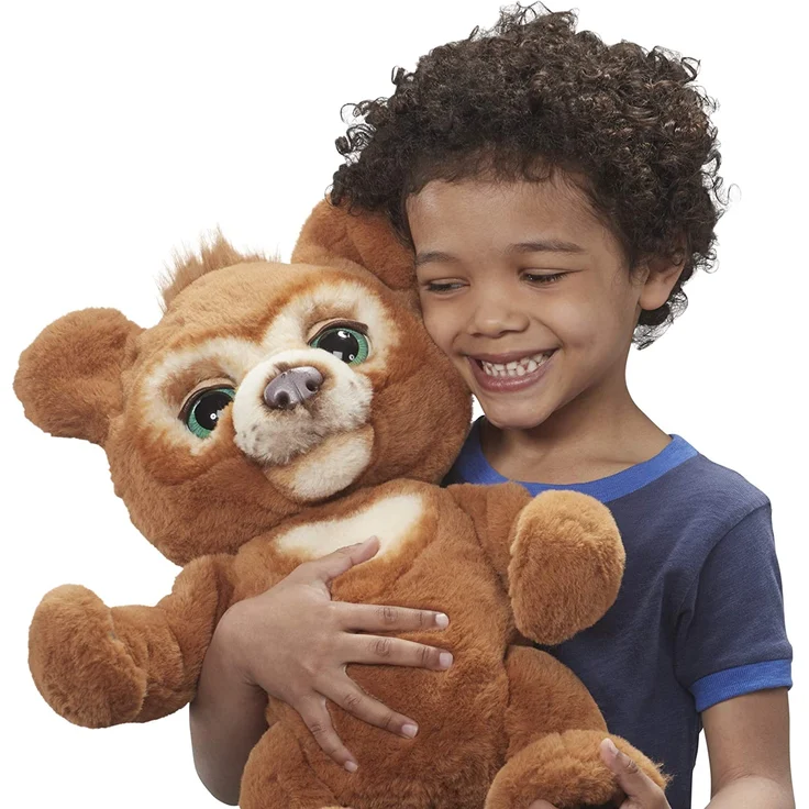 Hasbro FurReal Friends 'Cubby', Knuddelbär, interaktives Plüschtier, ab 4 Jahren, braun – Bild 12