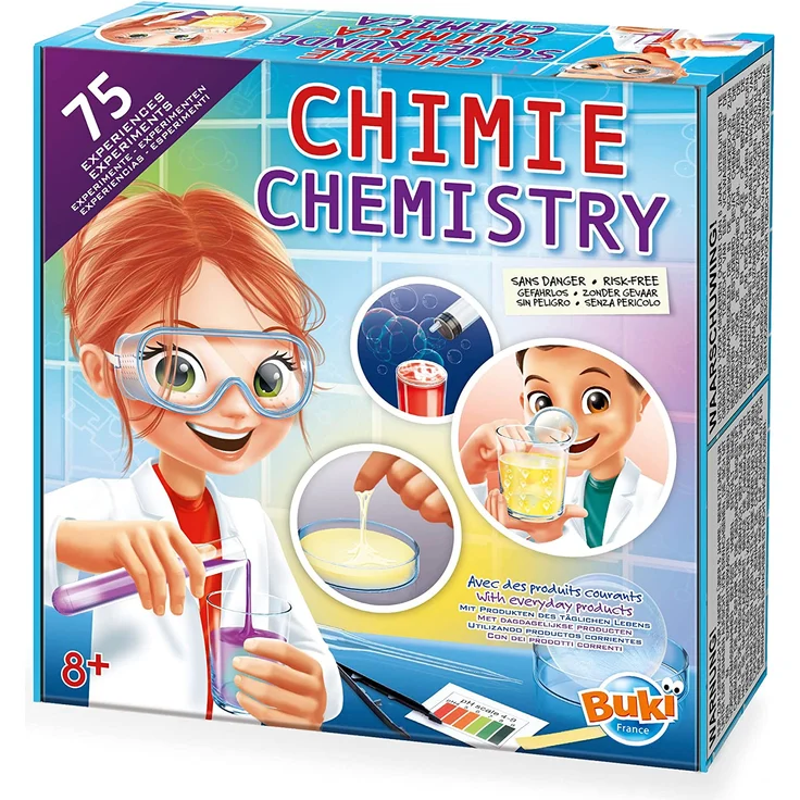 BUKI Chemie - 75 Experimente Experimentierkasten – Bild 1