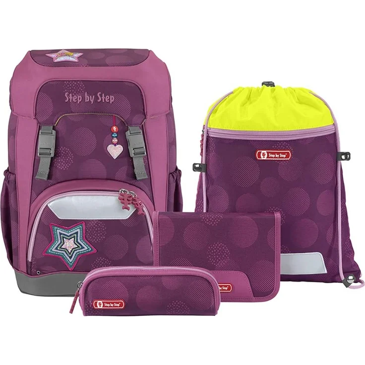 Step by Step Giant Schulrucksack-Set 5 tlg. Glamour Star – Bild 1