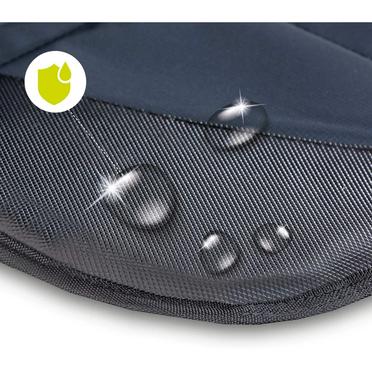 Hauck Sit on Me Deluxe Autositzschoner Kindersitzunterlage, ISOFIX geeignete Unterlage für Autositze, Reboarder und Babyschalen, grau, 47 x 121 cm – Bild 10
