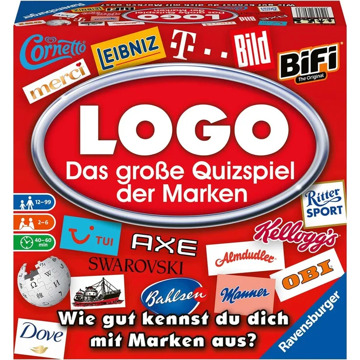 Ravensburger Spiel Logo - Das große Quizspiel der Marken