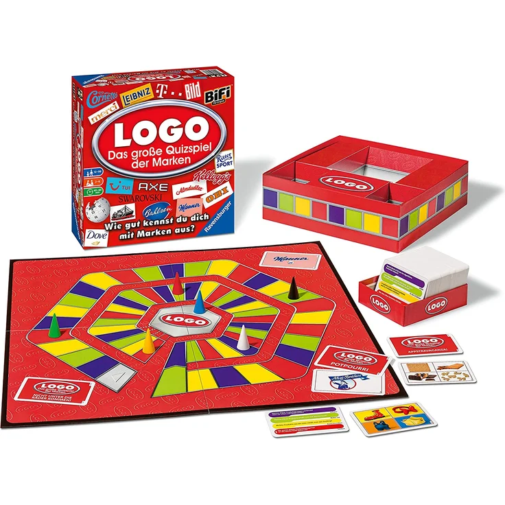Ravensburger Spiel Logo - Das große Quizspiel der Marken – Bild 2