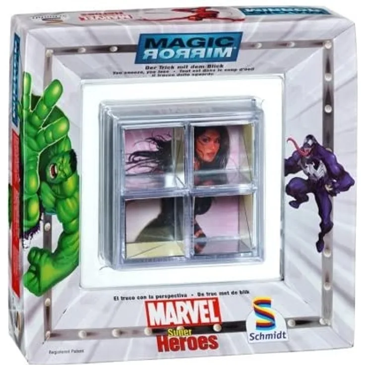 Schmidt Spiele 55411 - Magic Mirror, Super Heroes