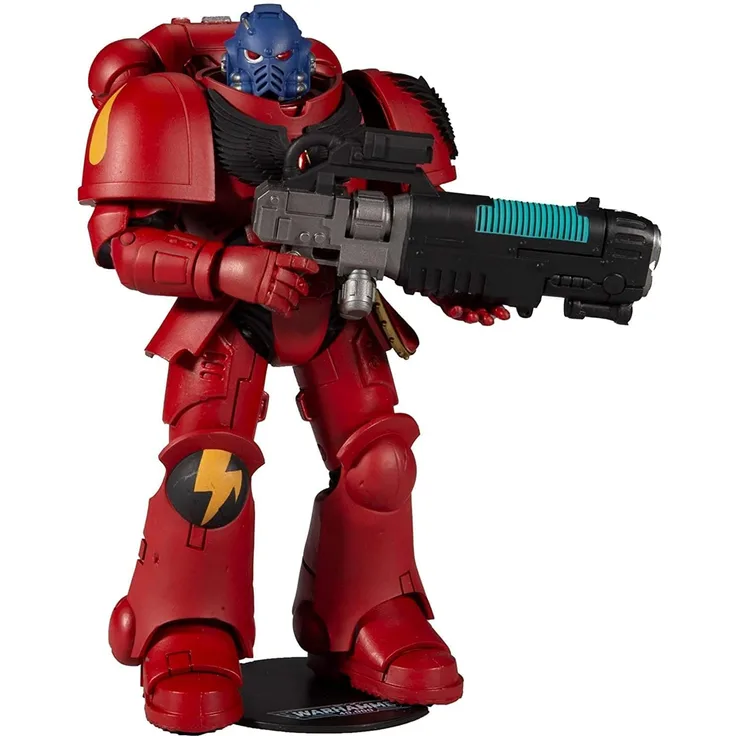 McFarlane 10916-0 Warhammer 40000 17,8 cm Figuren WV2 – Blutengels HelLBLASTER, rot, Einheitsgröße