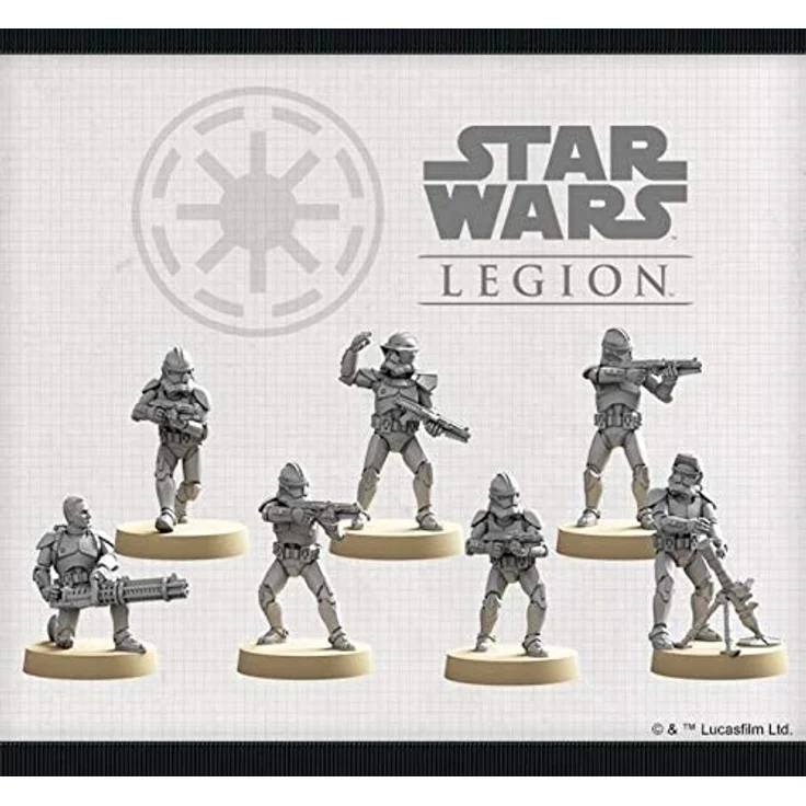 Asmodee Star Wars: Legion - Klontruppen der Phase II, Erweiterung, Tabletop, Deutsch – Bild 4