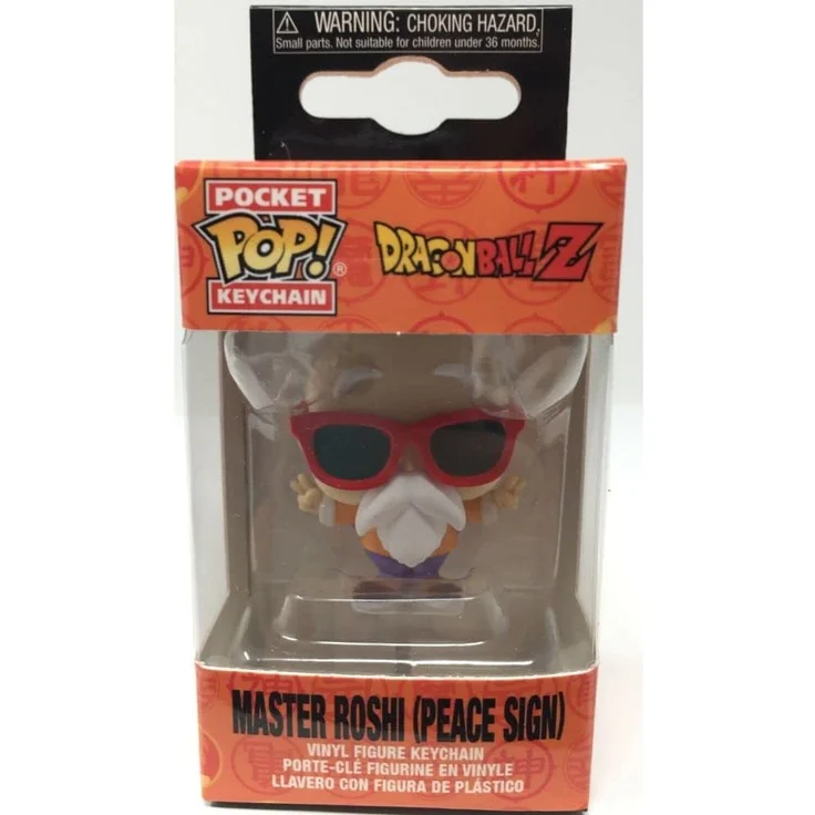 Dragon Ball Z - Master Roshi (Peace Sign) - Schlüsselanhänger Funko Pocket POP! Keychain - Preisvergleich – Bild 2