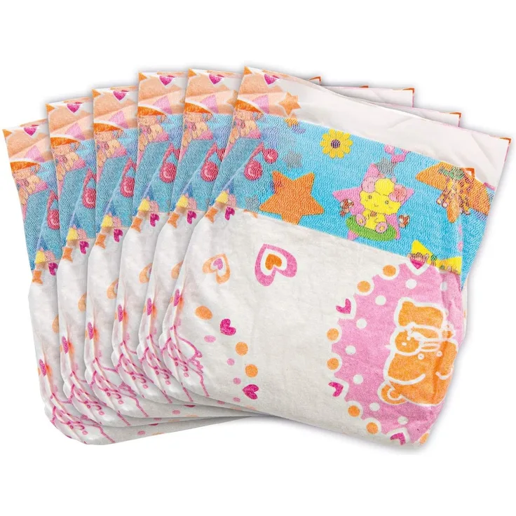 Heless Mädchenwindeln 28-35 cm Polyester weiß 3 Stück